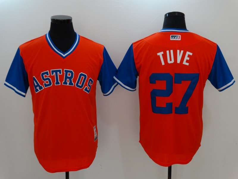 Men's Houston Astros #27 Jose Altuve Red Cool Base Stitched Baseball Jersey Men's Houston Astros #27 Jose Altuve Red Cool Base Stitched Baseball Jersey